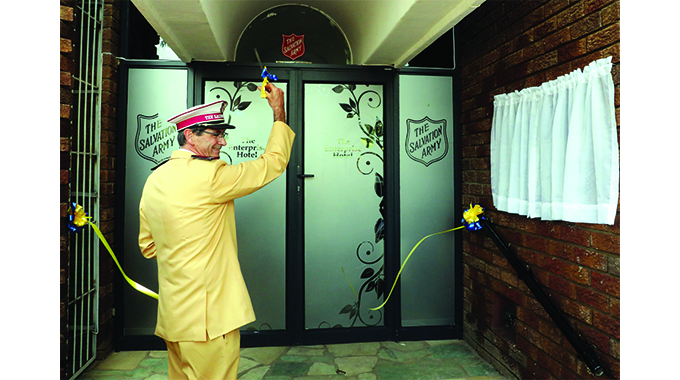 Salvation Army church opens hotel