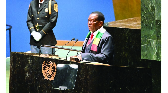 President Mnangagwa’s bold UNGA address