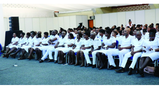 448 nurses capped in combined UBH, Mpilo graduation