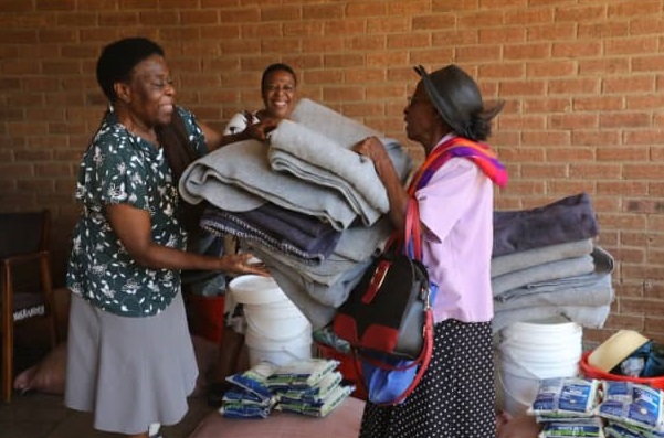 Bulawayo fire victims receive donations