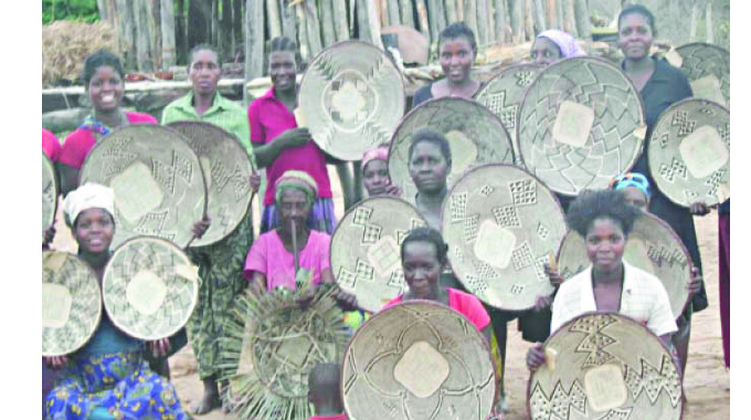 Ilala palm pays Binga Craft Centre