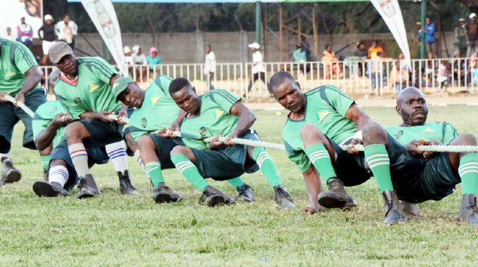 Mutare Board and Paper Mills win tug-of-war championships