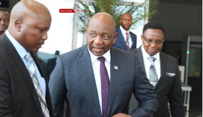 Lesotho’s Prime Minister arrives for SADC summit