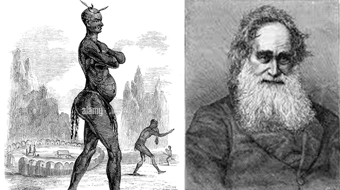 King Mzilikazi meets Robert Moffat
