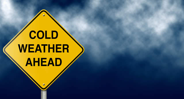 Cold weather persists, some areas receive light rains