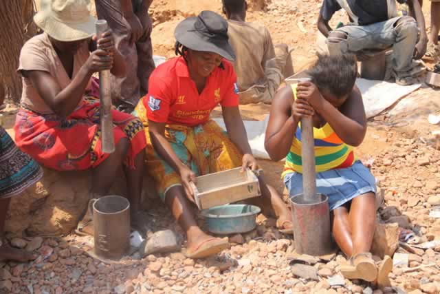Plight of female artisanal miners