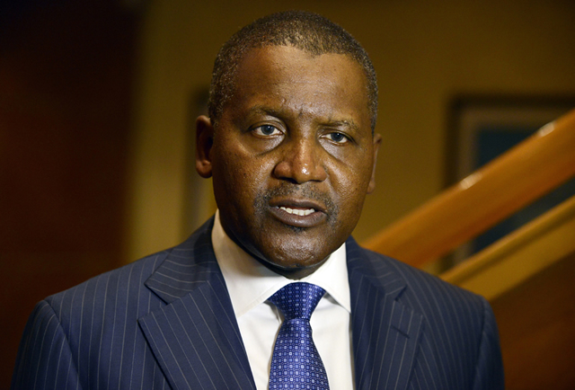Dangote offers refinery stake to Govt