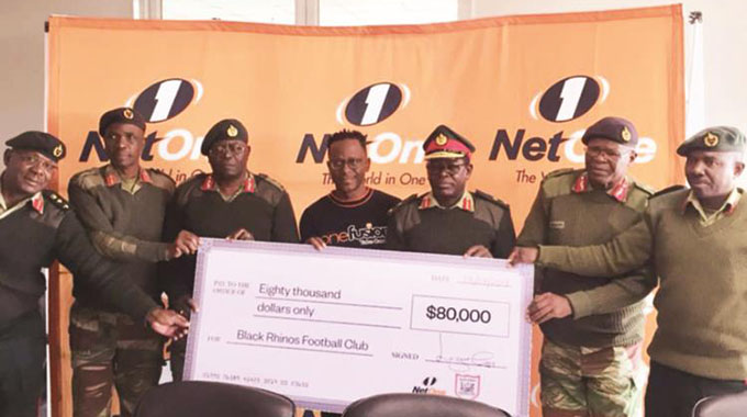 NetOne unveil $80k Rhinos kitty