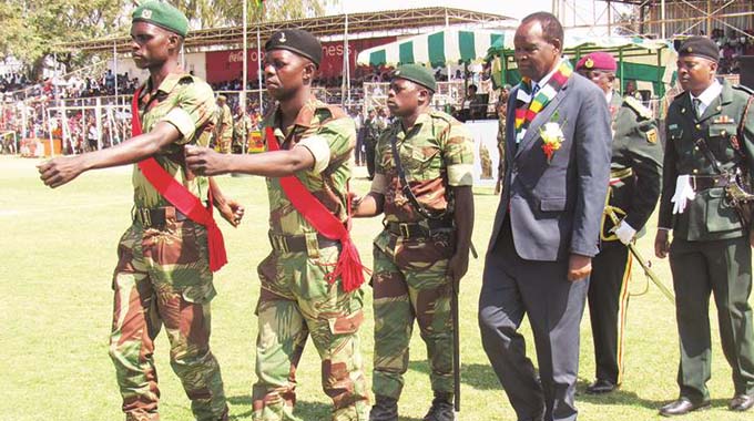 Masvingo honours armed forces