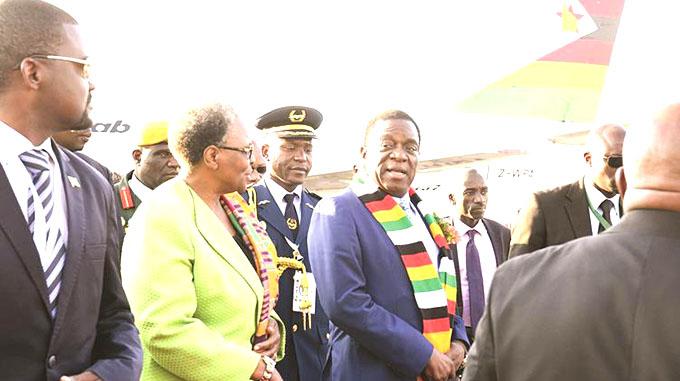 ED in Namibia for Sadc talks