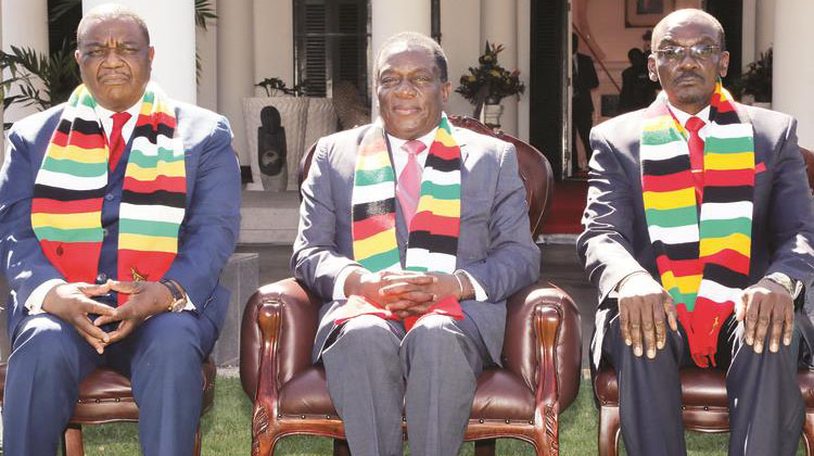 VPs Chiwenga, Mohadi sworn in