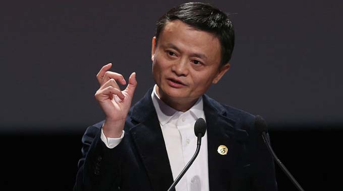 Jack Ma visits Vic Falls
