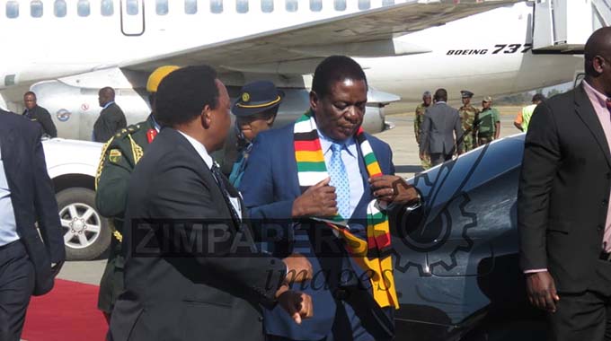 JUST IN: President off to Namibia for Sadc summit