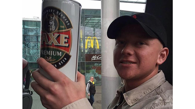 Thug behind Burnley’s offensive banner
