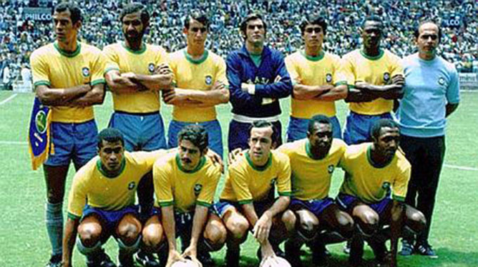 The great Brazil team of 1970