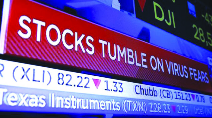 Stocks and oil fall