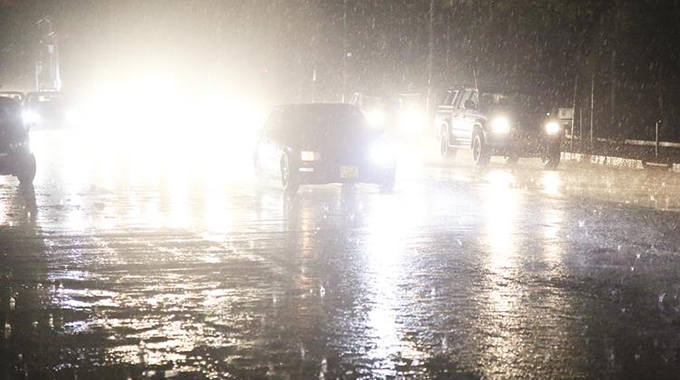 Zim gets light showers