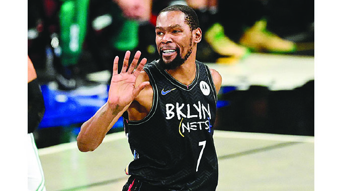 Durant stars in Nets win
