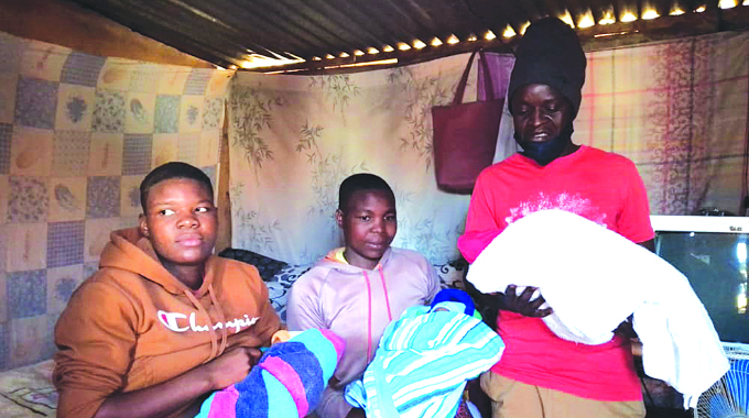 Teen mum gives birth to triplets