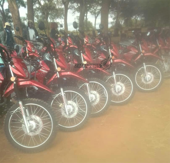 Muzarabani councillors purchase motorcycles