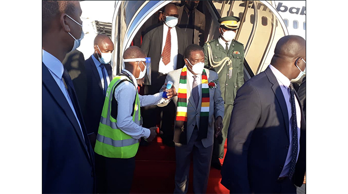 President in Vic Falls for postal indaba
