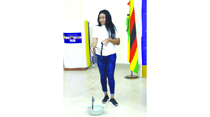 Automated walking stick to improve lives of the blind