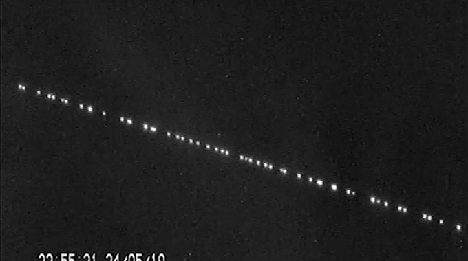 China complains about SpaceX satellites