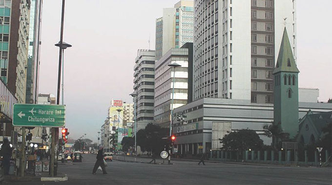 EDITORIAL COMMENT: Imagination needed for central Harare