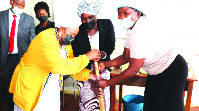 Self-help jobs help reduce GBV: First Lady