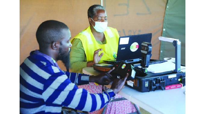 Voter registration drive off to slow start