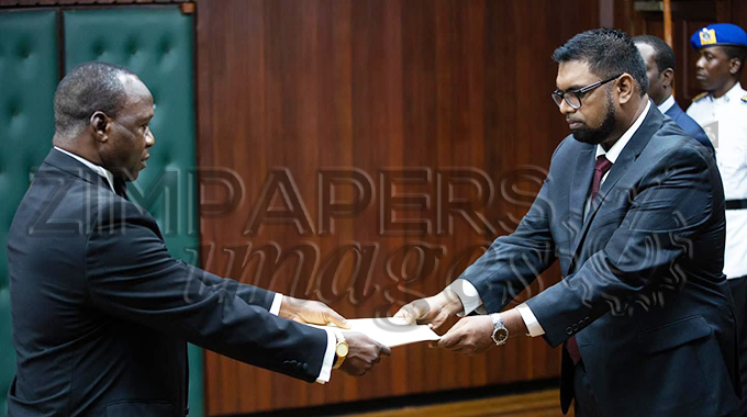 Guyana wants to escalate relation with Zimbabwe