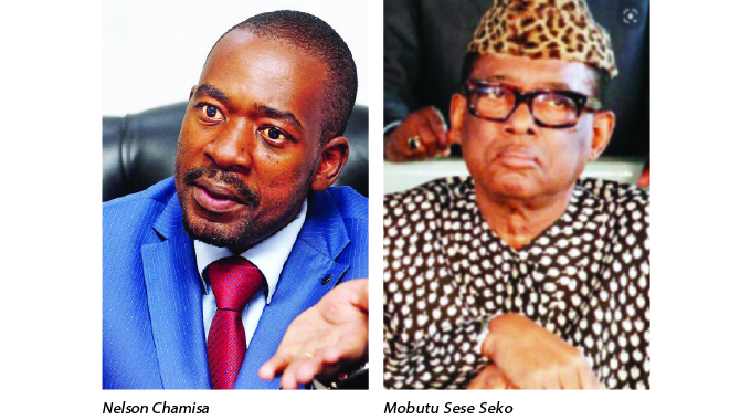 Chamisa shaping into a Mobutu of our time