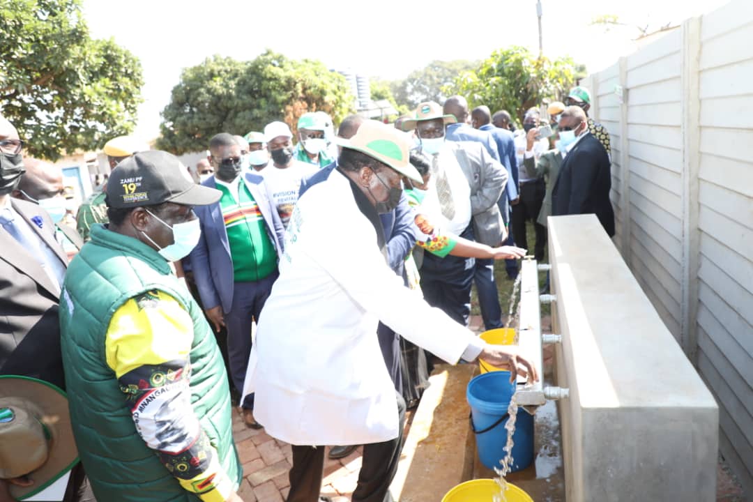 President commissions three boreholes in Glenview
