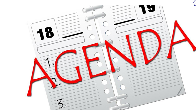 When there is only one item on the agenda