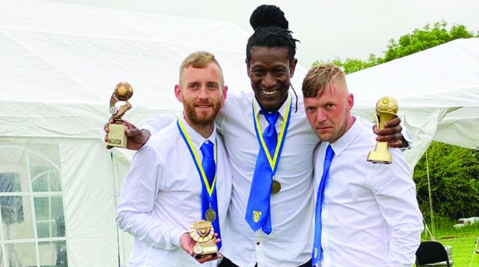 Ex-Rhinos defender Nzanga making waves in UK