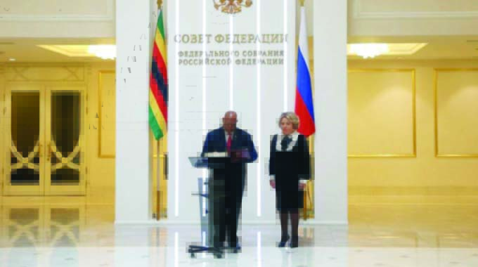 Mudenda engages Russian counterpart