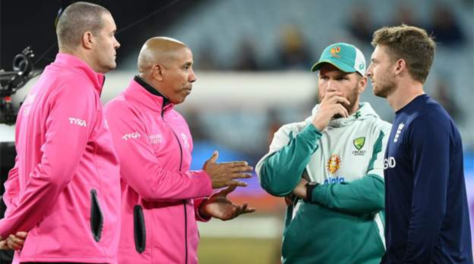 England-Australia match washed out by rain in Melbourne