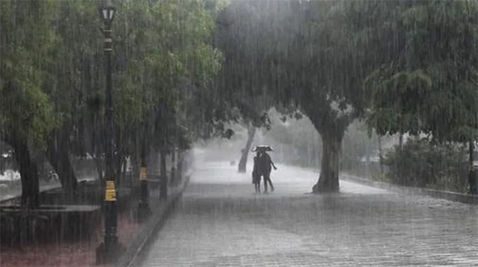 Impressive rainy season settling in