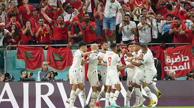Morocco shock Belgium