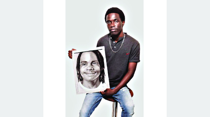 Young artist doing wonders with skill