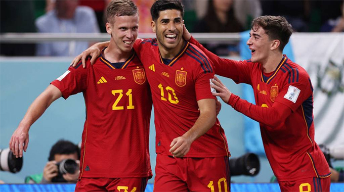 Spain run riot in Qatar