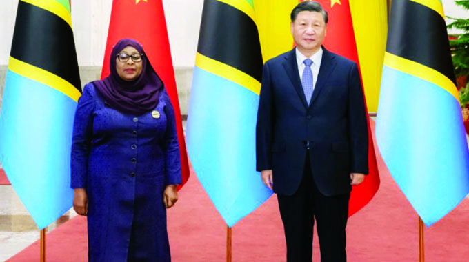 Xi holds talks with Tanzanian leader