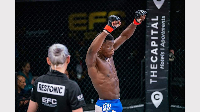 Hokonya wins debut EFC fight