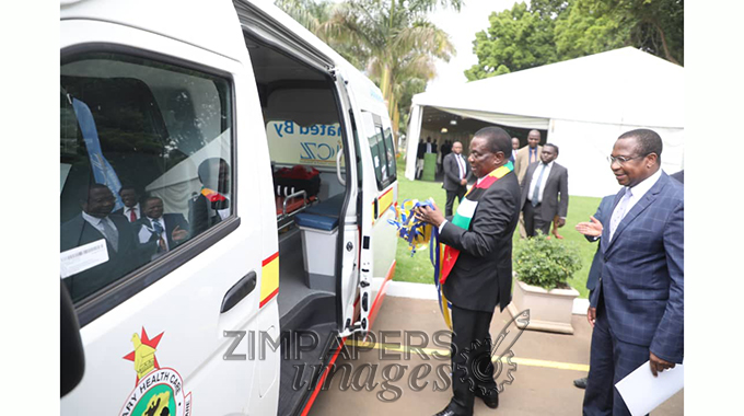 New ambulances for needy areas