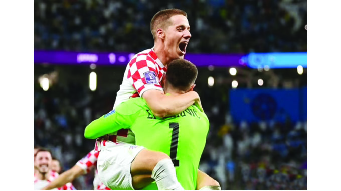BRAVE SAMURAIS FALL . . . Japan knocked out of World Cup on penalties by Croatia