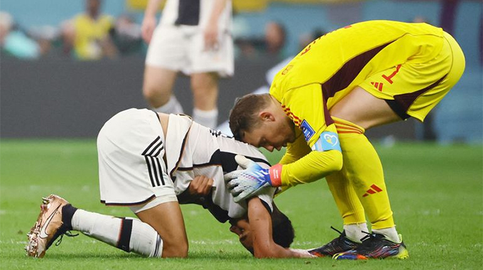 Germany a fallen giant of world football