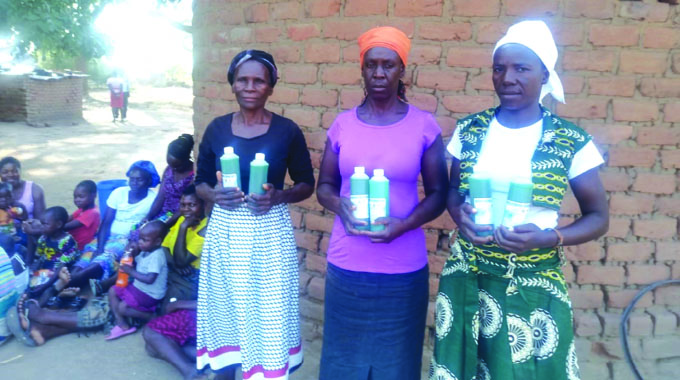 Guruve, Mbire women venture into soap making to wash off poverty