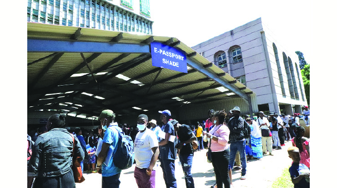 Passports office deals with huge demand