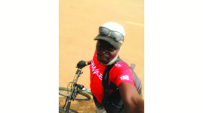 Sold out to cycling, man says fitness is given