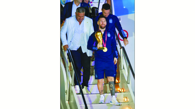 Messi and Co. get a heroes’ welcome